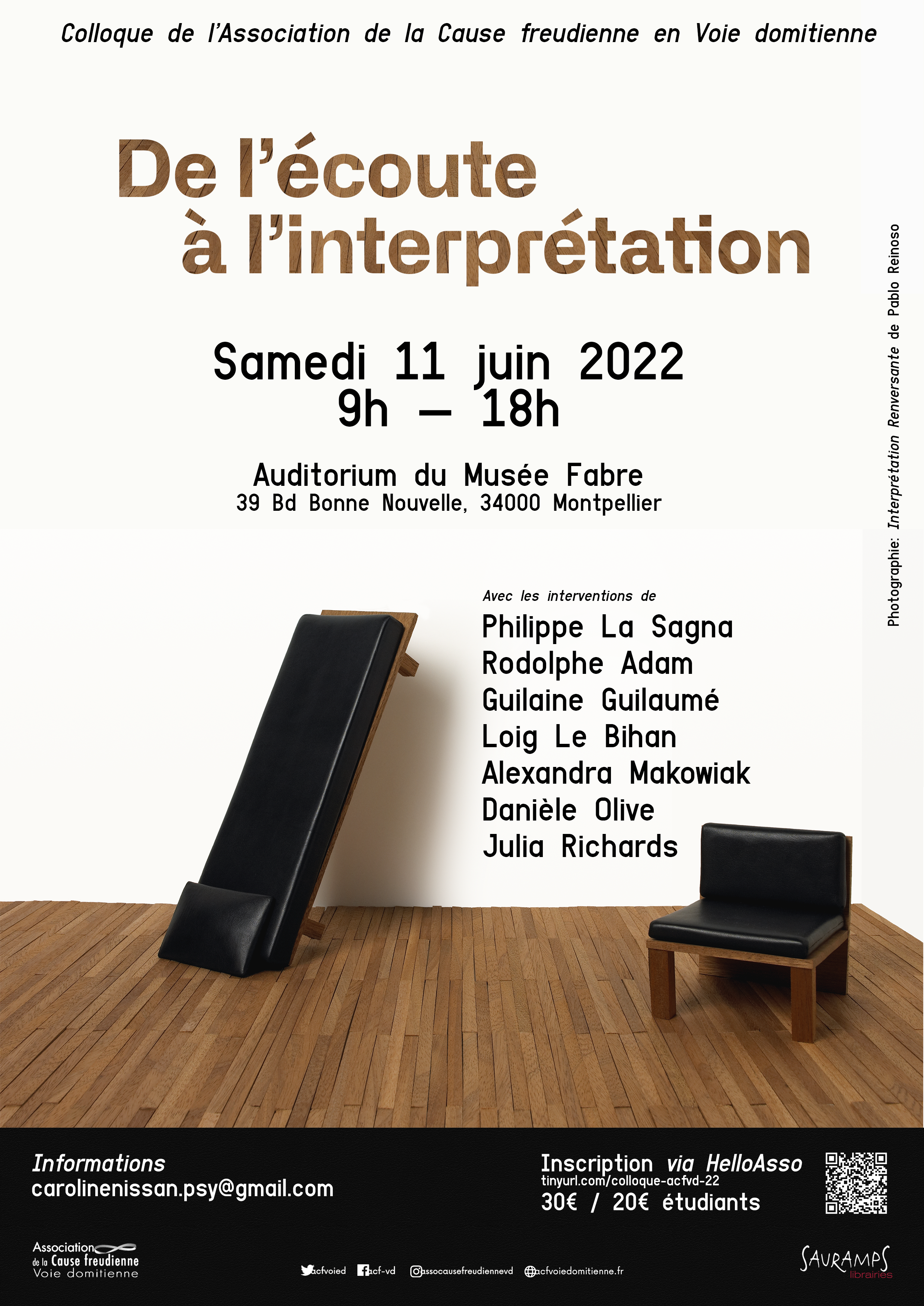Poster announcing the symposium